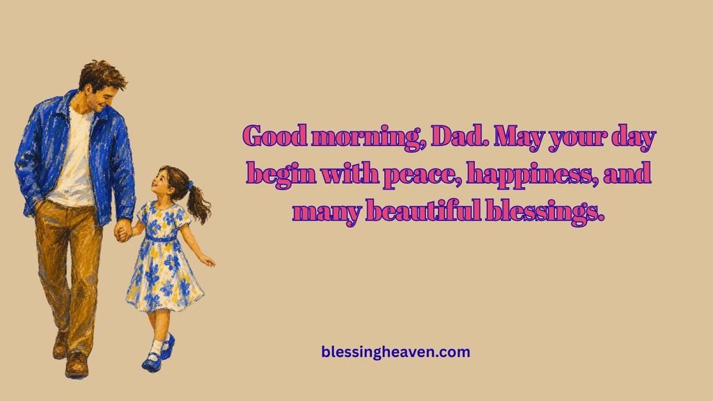 Good morning blessings for fathesr