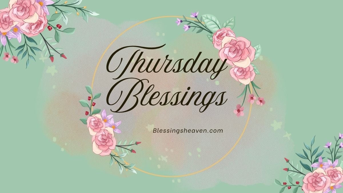 Good morning Thursday blessings with a peaceful sunrise