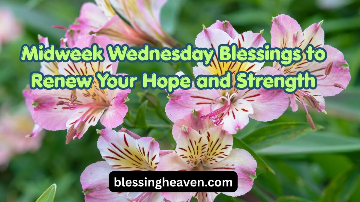 Midweek Wednesday Blessings to Renew Your Hope and Strength