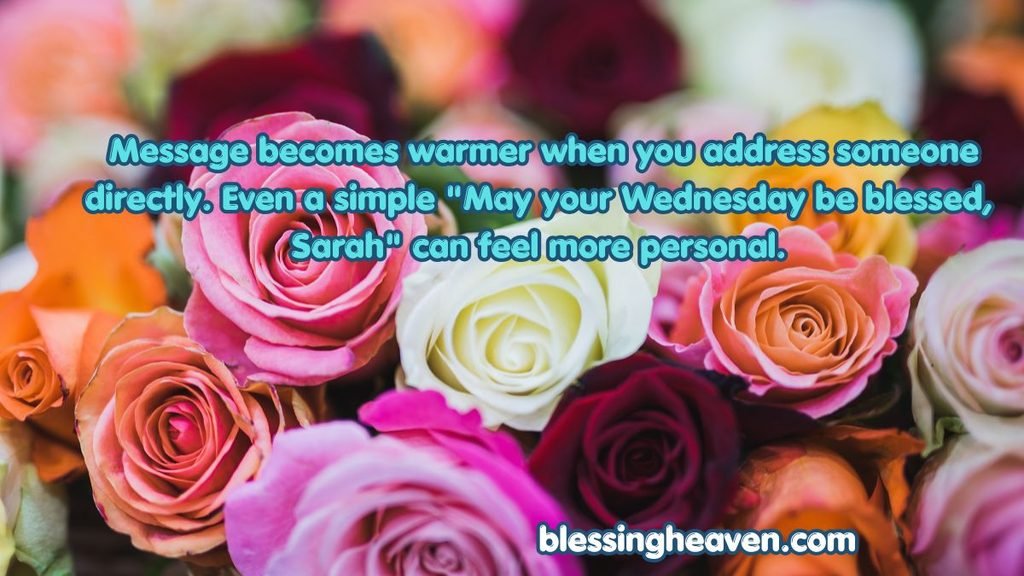 How to Make Your Wednesday Prayer Personal