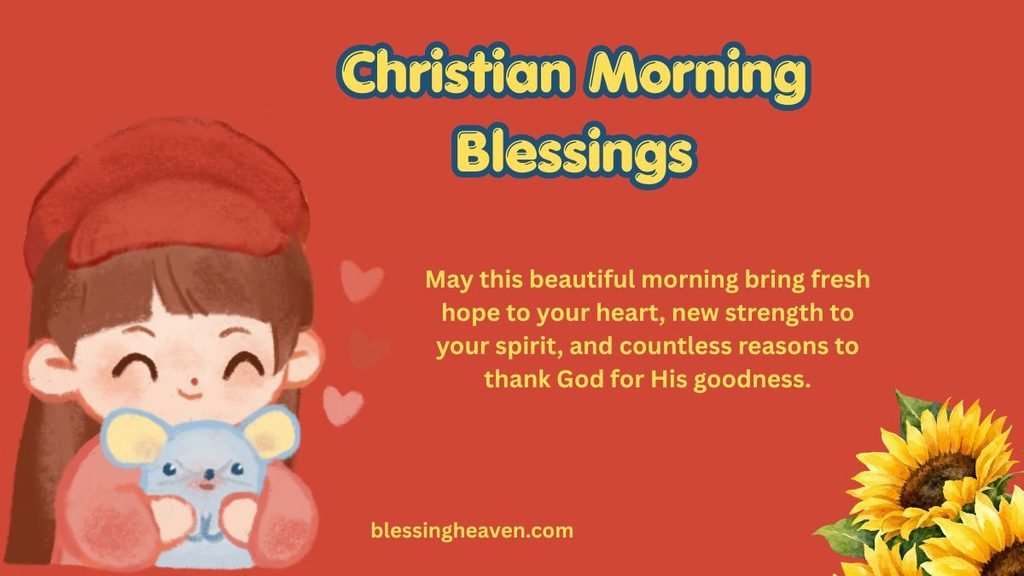 Heartfelt Christian Morning Blessings for Friends