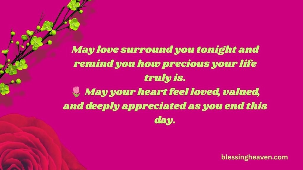 Spiritual Evening Blessings for Love