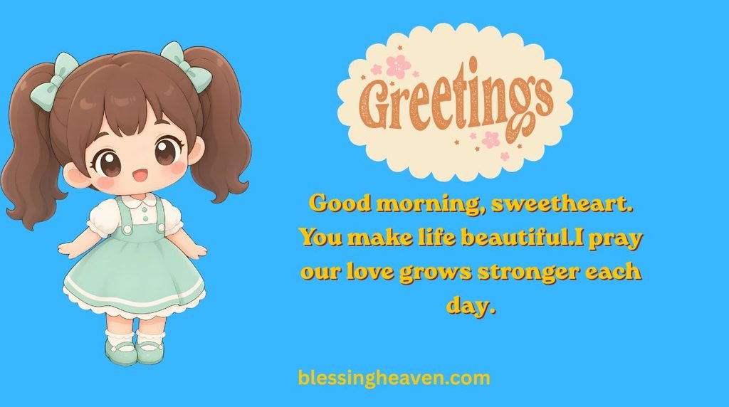 Good Morning Prayers and Messages for Her: Romantic